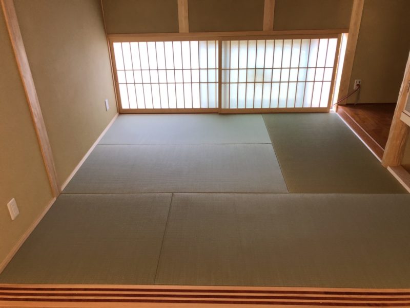 137 四畳半縁無畳 山口県山口市の笹川畳店 畳ドクター認定店