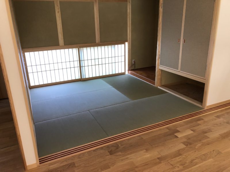 137 四畳半縁無畳 山口県山口市の笹川畳店 畳ドクター認定店